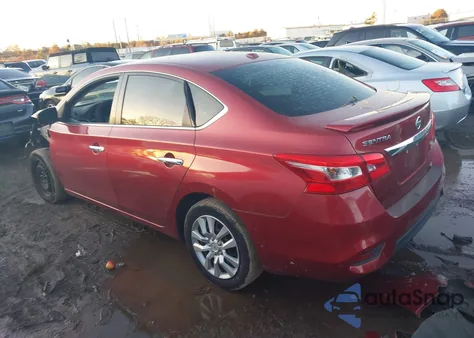 2016 Nissan Sentra Sv z USA, uszkodzony, nr VIN 3N1AB7APXGY307990